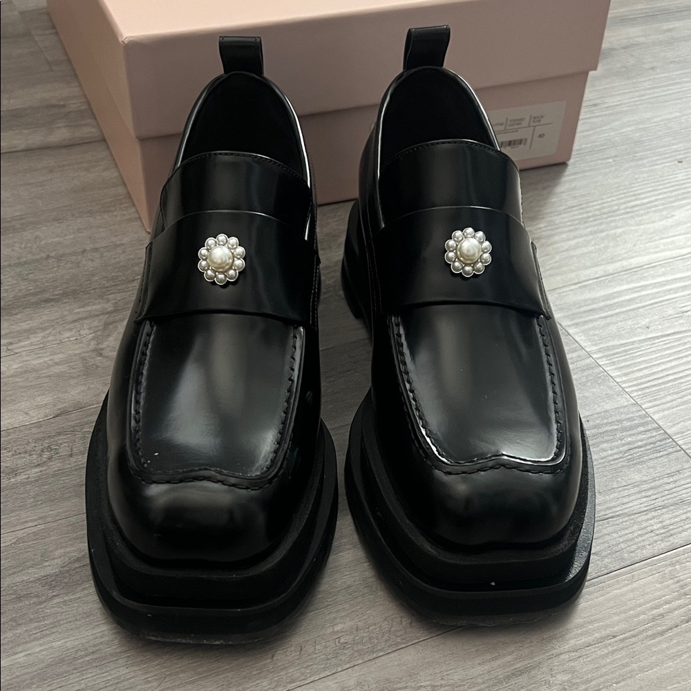 Simone Rocha Heart Toe Platform in size 40